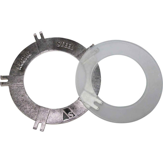 Arctic Steel Clear Lid for 2" to 2.5" BISO, 1.25" to 2" SISO Strainers AS-WS-250-010
