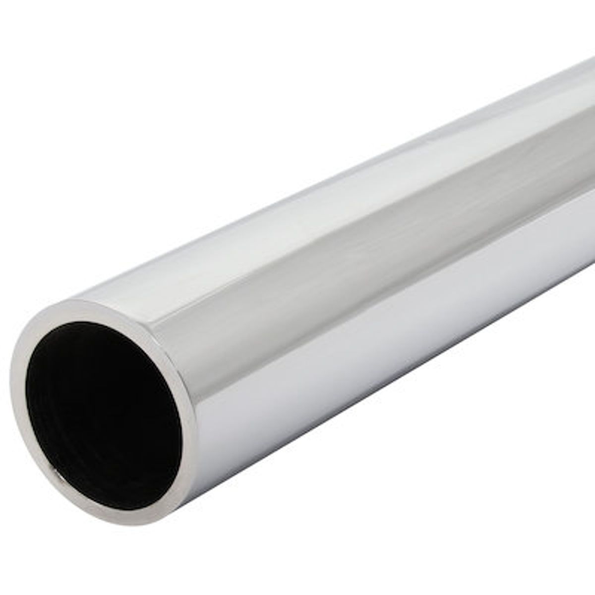 AG Tiller Tube in Chrome (1-1/4" ID x 24" Long x 1/8" Thick)