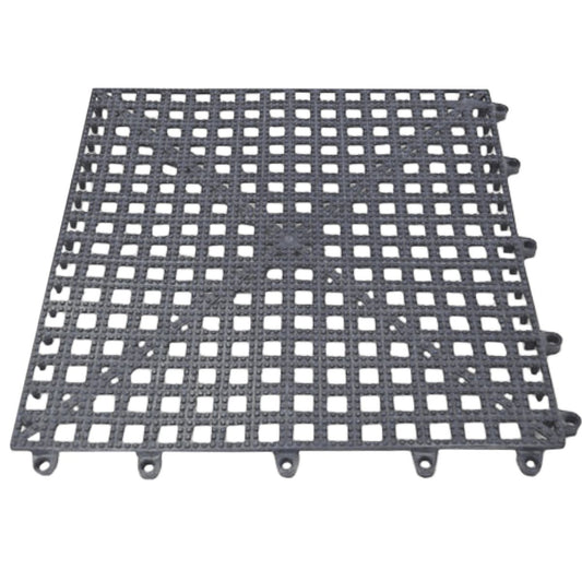 AG Anti-Slip Interlocking Grey Deck Tile 300mm x 300mm
