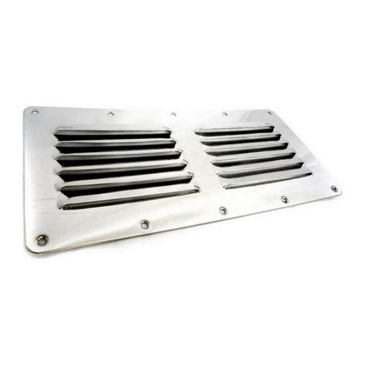 AAA Stainless Steel Vent (9" x 4-1/2" / Horizontal) AV-019
