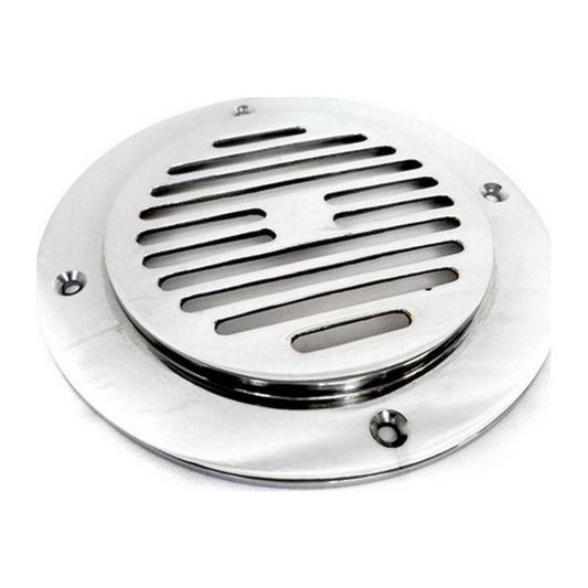 AG Cast Circular Vent Grill (6" / Chrome) AV-028/M