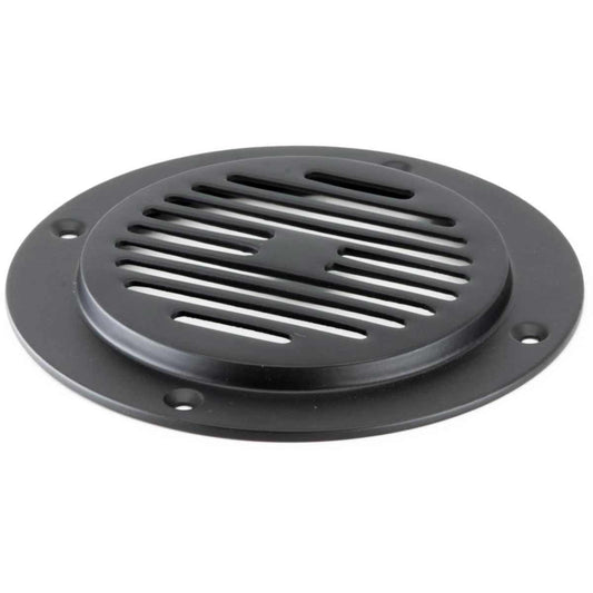 AG Brass Cast Circular Vent Grill (6" / Matt Black) AV-054/B