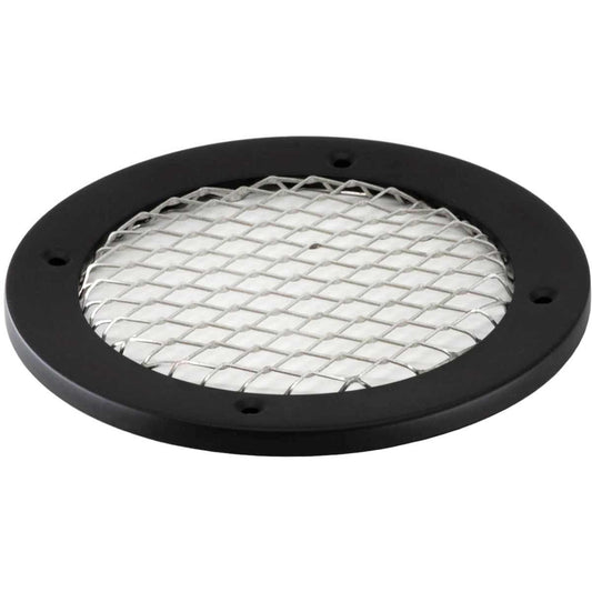 AG Brass Circular HD Vent with Mesh (5-1/2" / Black) AV-100/B
