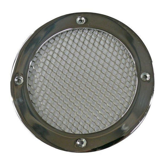 AG Circular HD Vent with Mesh (5-1/2" / Chrome) AV-120/M