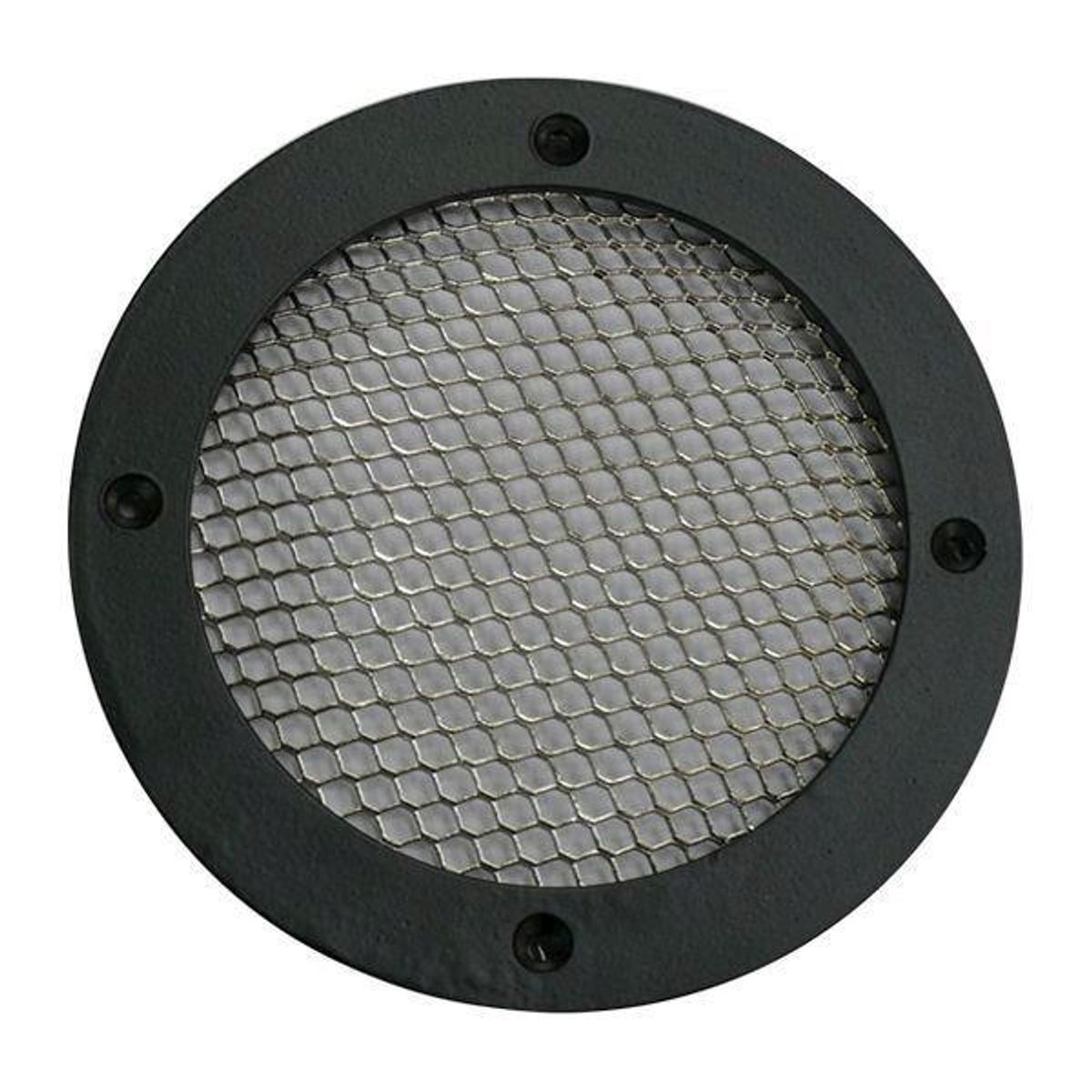 AG Circular HD Vent with Mesh (5-1/2" / Black) AV-121/M