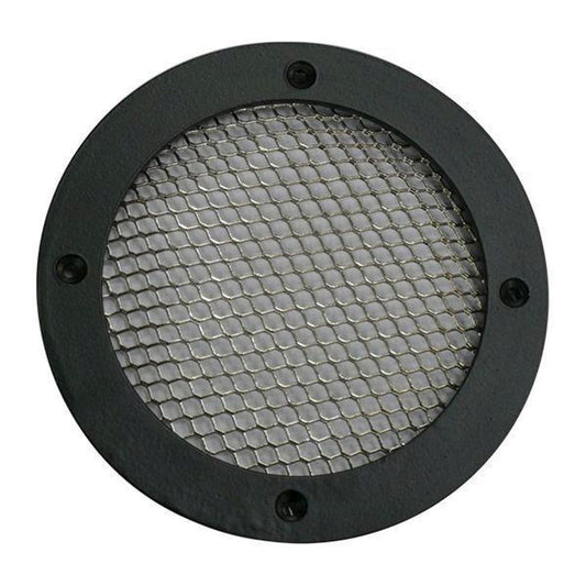 AG Circular HD Vent with Mesh (5-1/2" / Black) AV-121/M