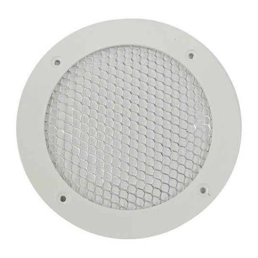 AG Circular HD Vent with Mesh (5-1/2" / White) AV-122/M