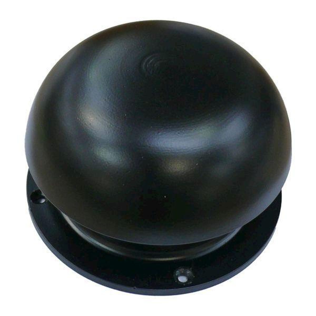 AG Mushroom Vent (6" x 4" / Black) AV-128/M