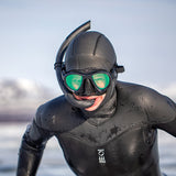 Fourth Element Aquanaut Freediving Mask Black (Clarity) - waterworldsports.co.uk