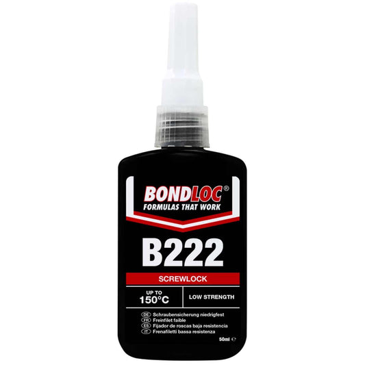 Bondloc B222 Threadlocking Screwlock Adhesive (Purple / 50ml) B222