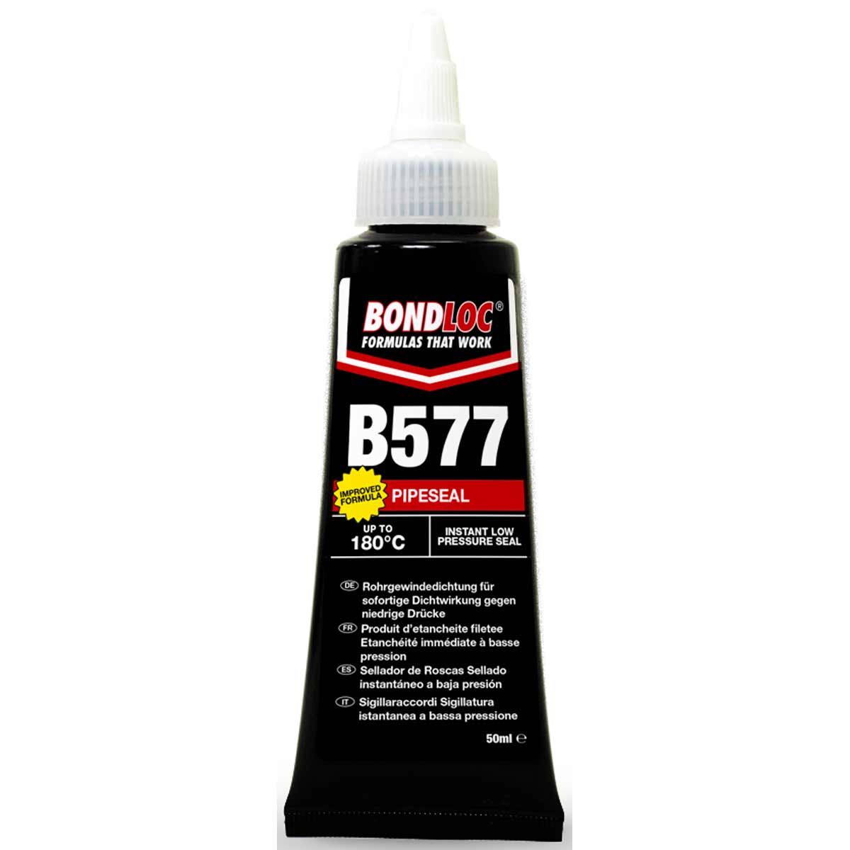 Bondloc B577 Pipeseal Thread Sealant (Yellow / 50ml) B577