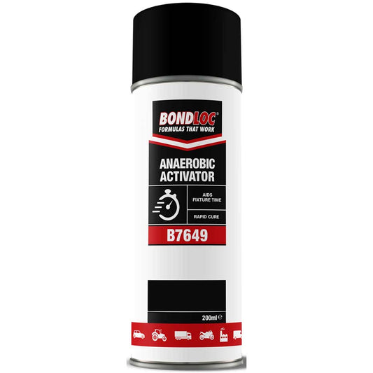 Bondloc B7649 Anaerobic Activator Aerosol (Yellow / 200ml) B7649