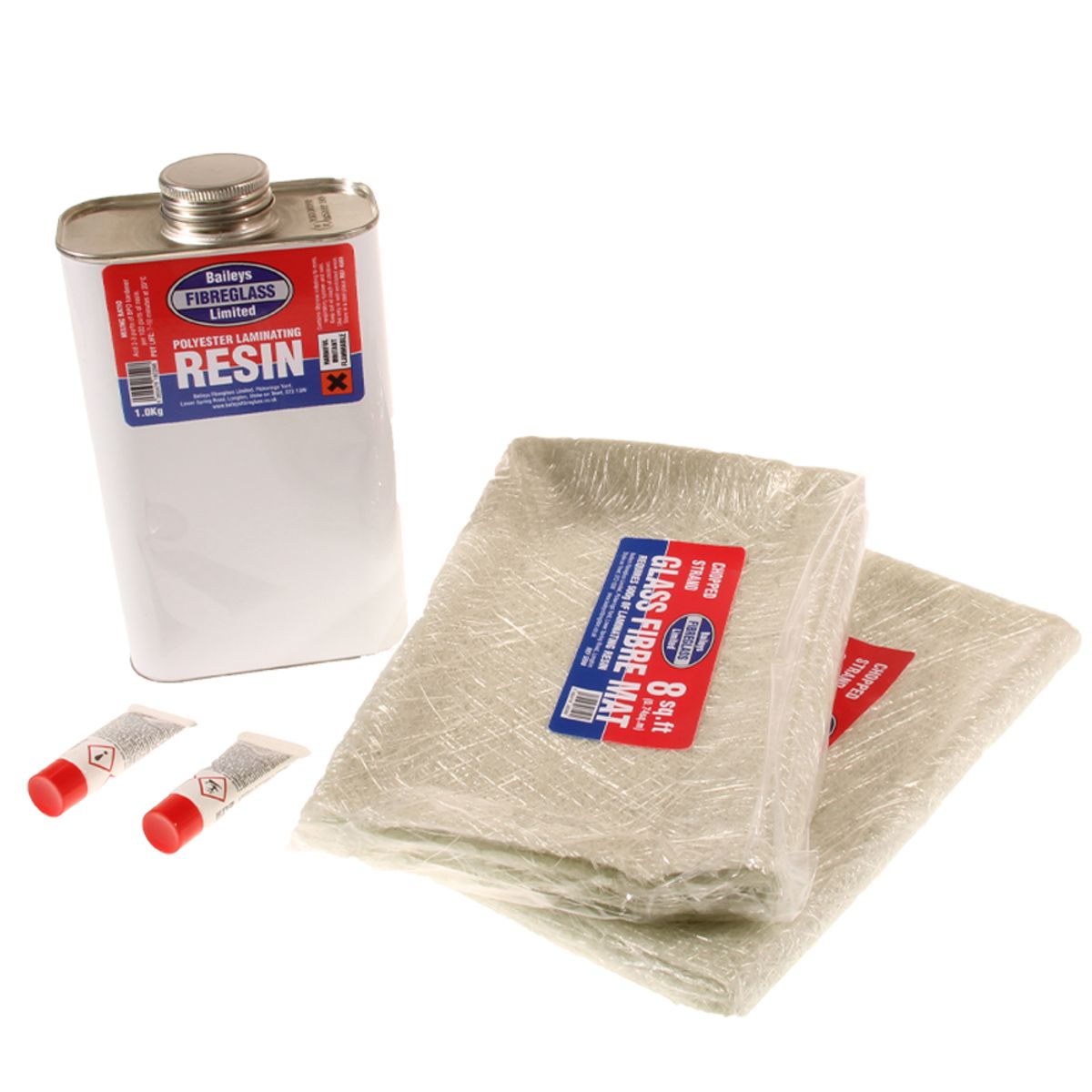 Baileys Fibreglass Repair Kit (16 Square Foot / Fast Cure) BA-027