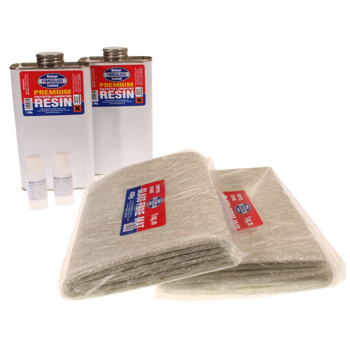 Baileys Premium Fibreglass Repair Kit (2 Square Metres) BA-030
