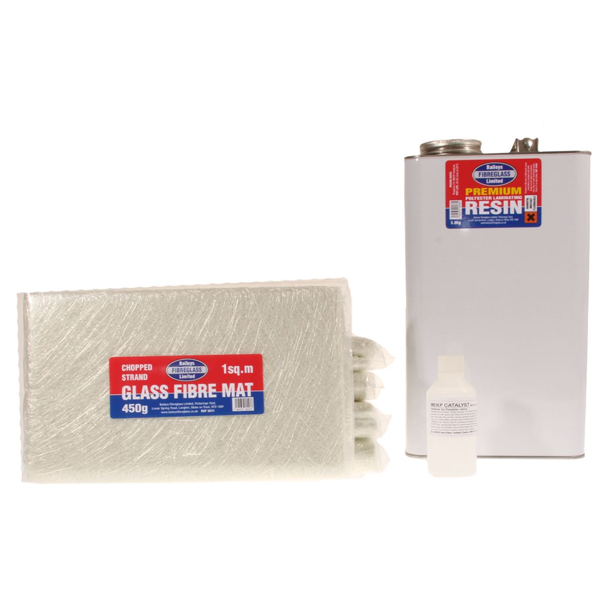 Baileys Premium Fibreglass Repair Kit (5 Square Metres) BA-033