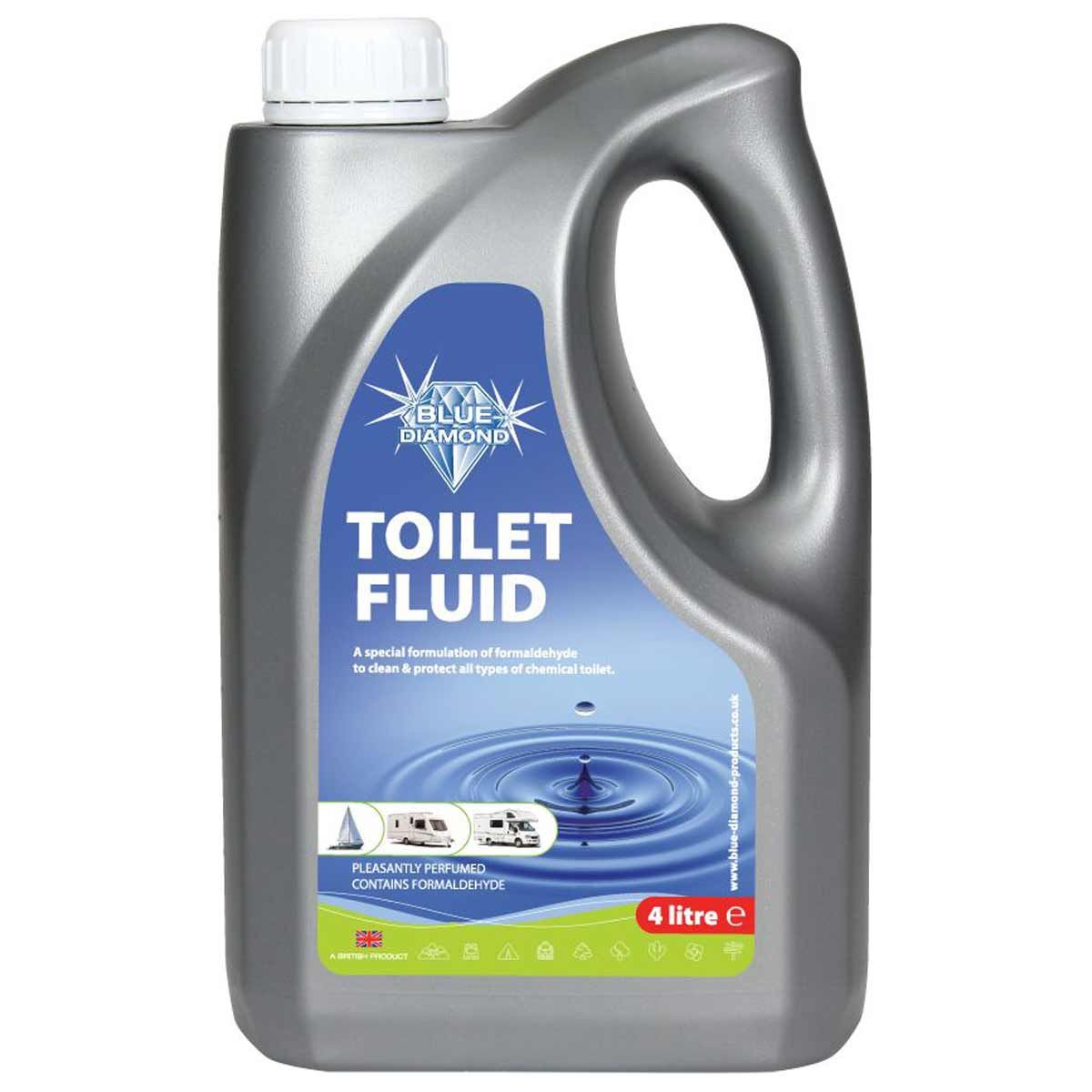 Blue Diamond Toilet Fluid Blue (Diluted / 4L) BD-BD104LX4