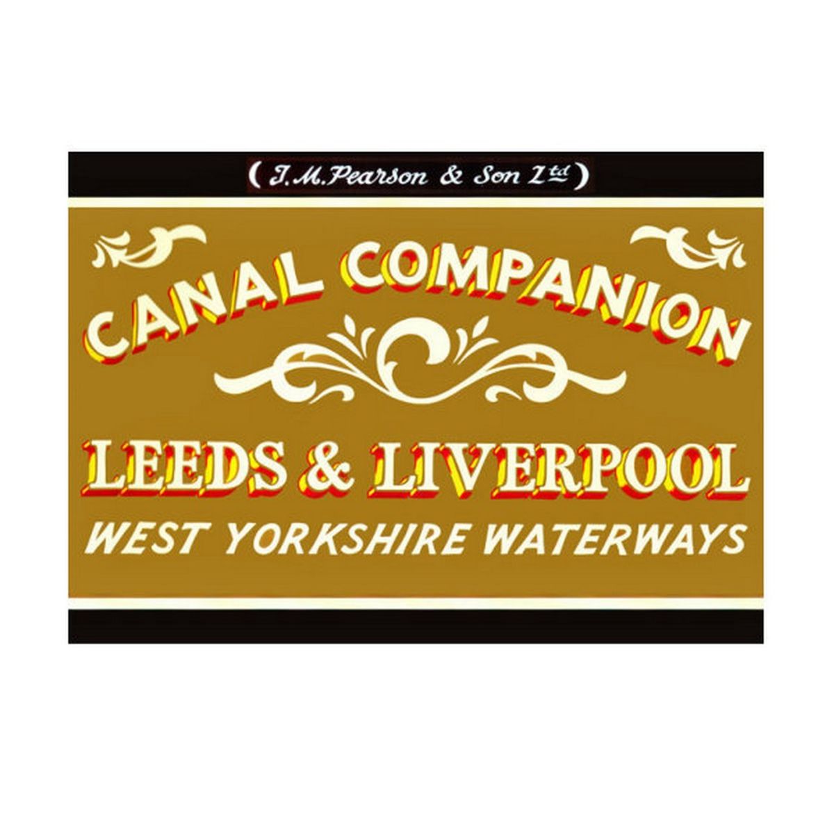 Pearson Canal Guide to Leeds, Liverpool & West Yorkshire Waterways BK-106