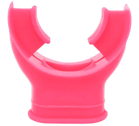 Beaver Bright Colour Silicone Regulator Mouthpiece Pink