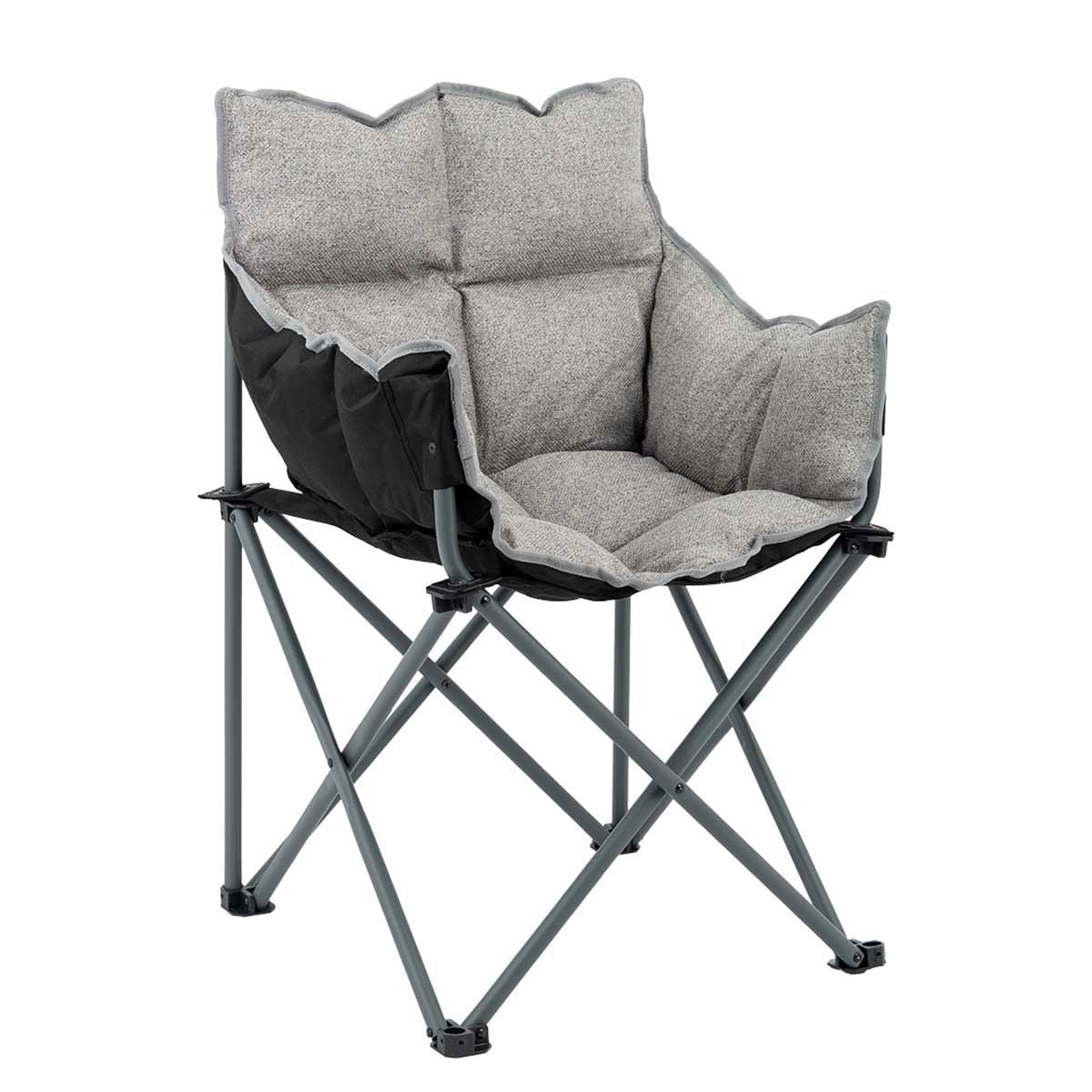 Bo-Camp UO Folding Chair Montpellier - Grey BO-1201110