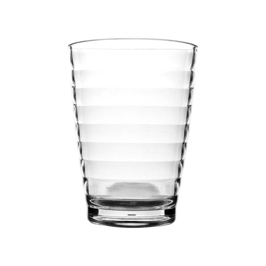Bo-Camp Lemonade Glass Polycarbonate Ribbed (350ml / 4 Pieces)
