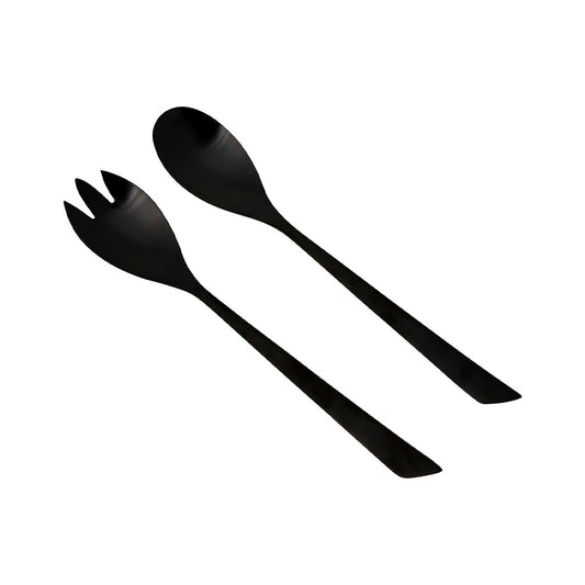 Bo-Camp Industrial Collection Salad Servers Fay (2 Pieces / Black) BO-6102222