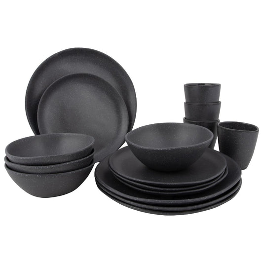 Bo-Camp Urban Collection Tableware Hoxton (16 Pieces / Grey)