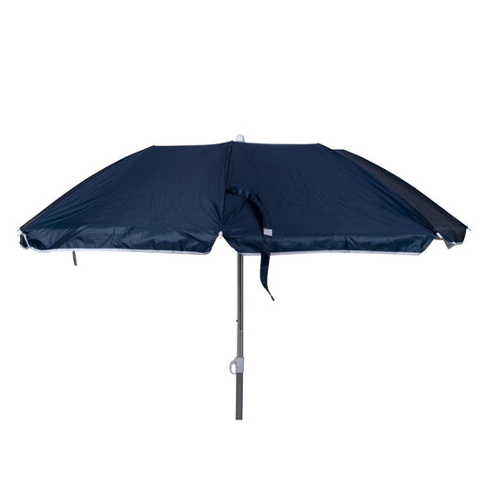 Bo-Camp Parasol Compact 3 Pieces Polyester (Dia 160cm / Blue) BO-7267272