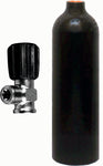 Beaver BTS 1.5 Litre 230 Bar Black Luxfer Aluminium Cylinder with Inert Gas Valve S16116678