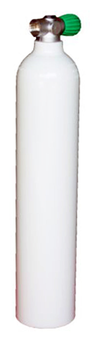 BTS 3 Litre 232 Bar Black Luxfer Aluminium Cylinder with Nitrox Rebreather Valve S16216510