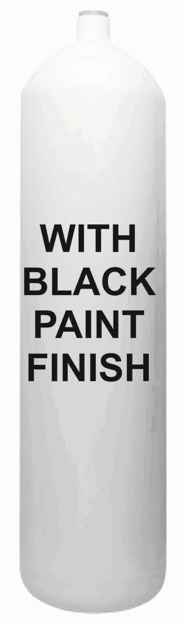 BTS 12 Litre Black Flat Bottom 232 Bar Steel Cylinder A16116637
