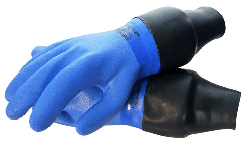 Beaver BTS Nordic Blue Complete Dry Gloves with Wrist Seals Size L A20916802 L