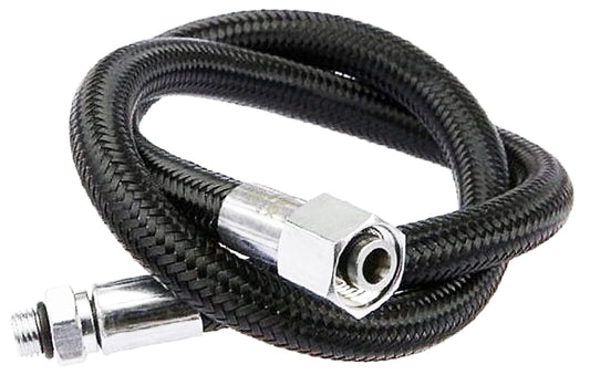 Miflex 25cm Black Miflex 3/8" UNF Regulator Hose A28211814 BK