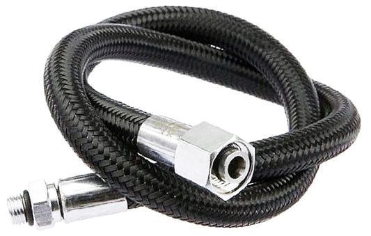 (CONTACT US FOR STOCK) Miflex 45cm Black Miflex 3/8" UNF Regulator Hose A28211807 BK