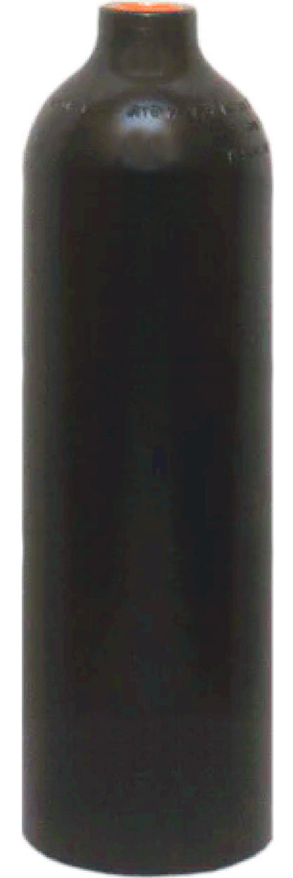BTS 0.85 Litre Black 230 Bar Luxfer Aluinium Cylinder with M18 Thread A16216510