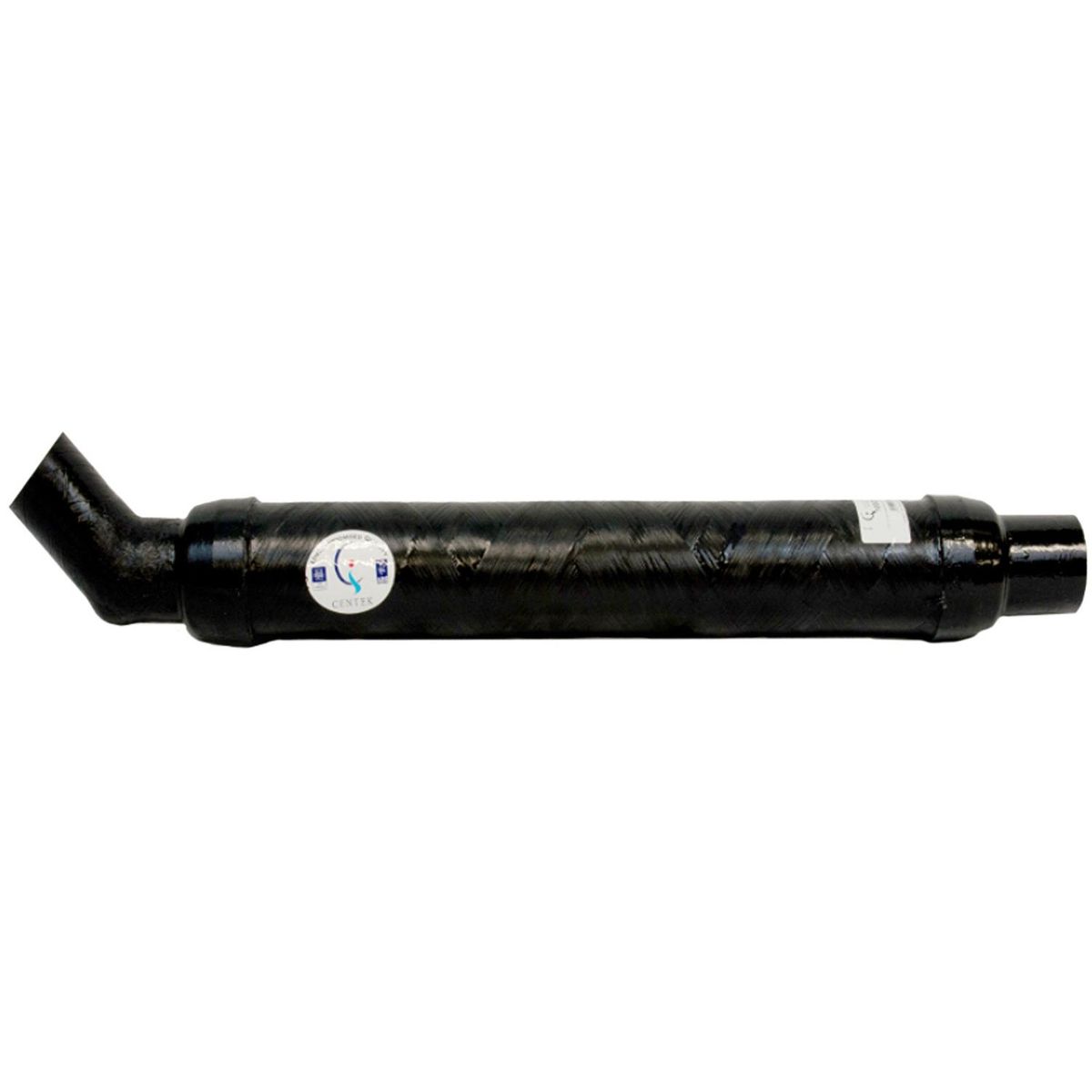 Centek Verna Ski GRP Exhaust Muffler (76mm Hose / Angled Inlet)