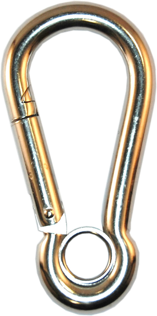 (CONTACT US FOR STOCK) Beaver 100mm Stainless Steel Carabiner