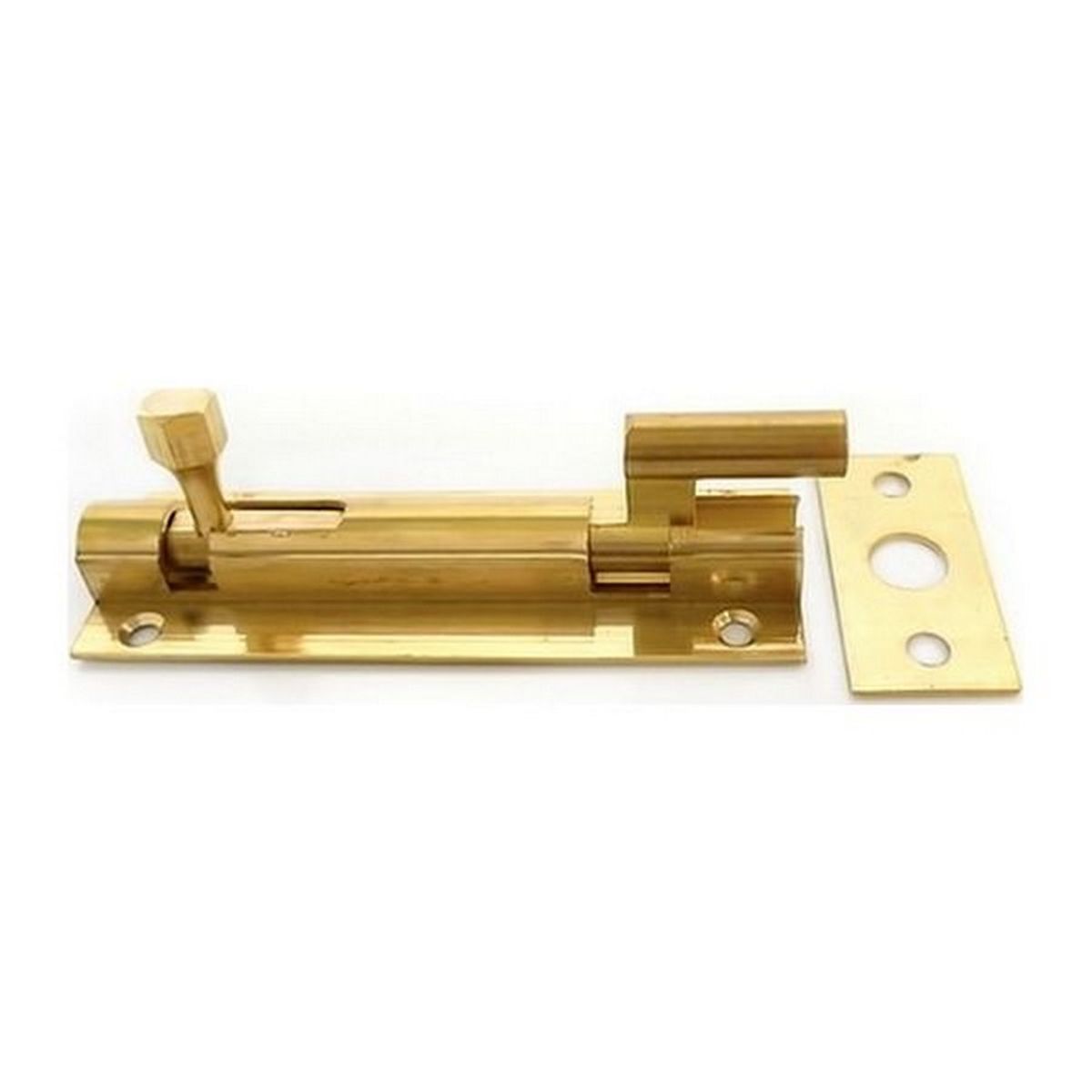AG Brass Barrel Bolt Latch (3" / Cranked) CF-025
