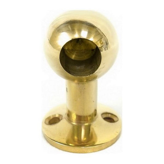 AG Brass Gallery Ball Post (3/8" Short End) CF-111/M