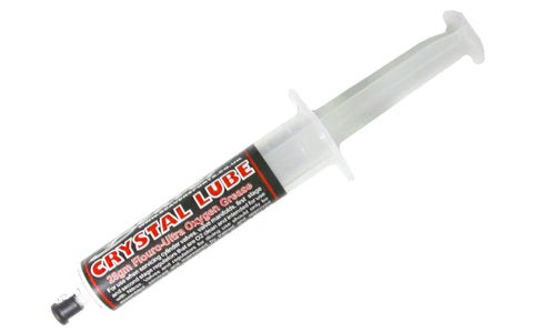 Beaver Crystal Lube ® Syringe 28gms / 1oz Oxygen Grease - HS CODE - 34039900 C.O.O. - GB