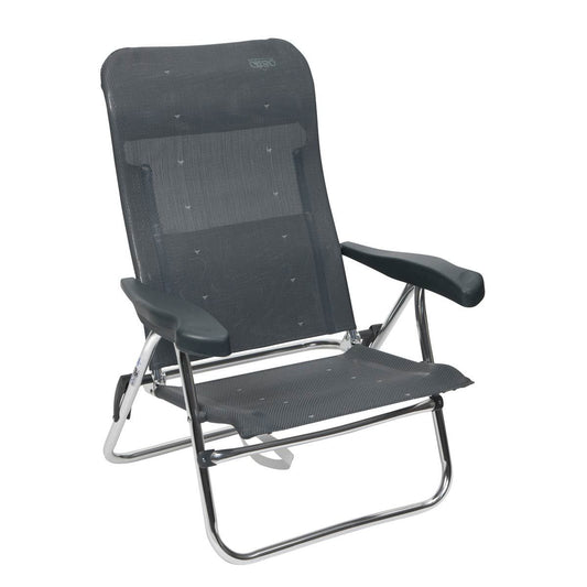 Crespo Beach Chair AL/205 in Dark Grey