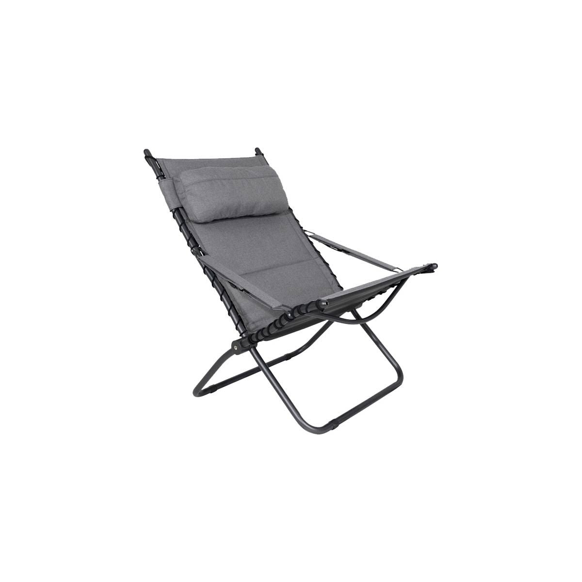 Crespo Lounger AP/262 Tex Comfort in Light Grey
