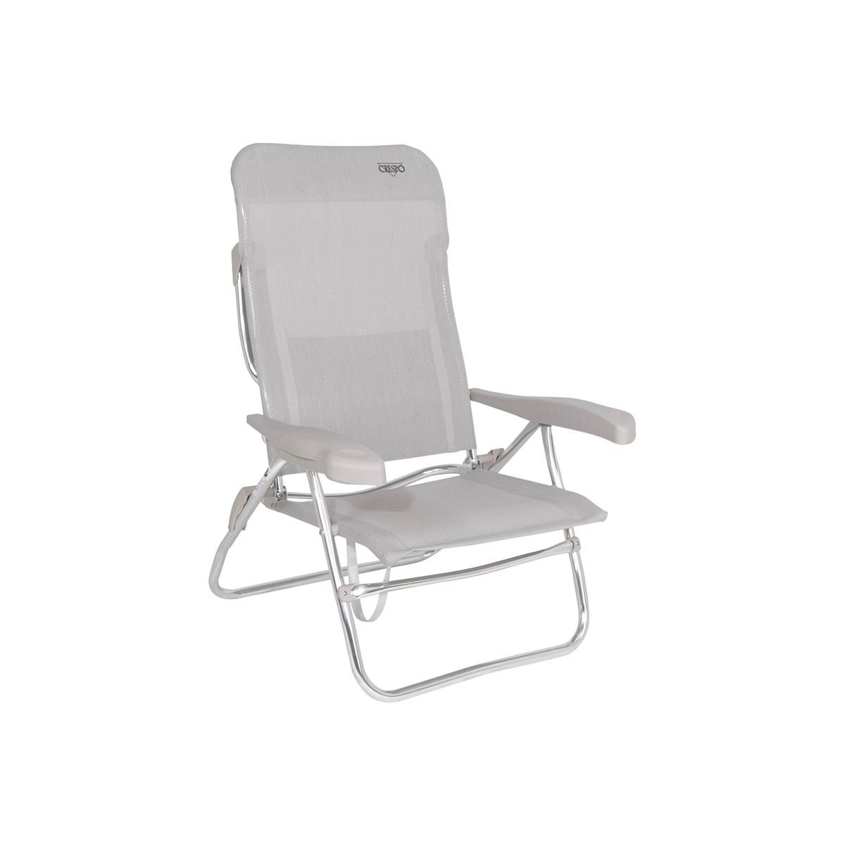 Crespo Beach Chair AL/223 in Light Grey