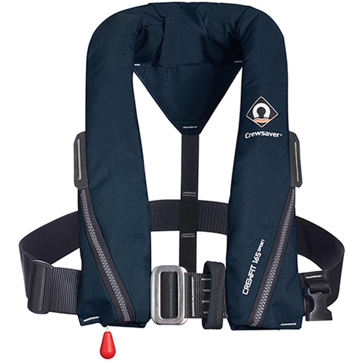 Crewsaver Crewfit Sport Automatic Lifejacket with Harness 165N Navy CS-9715NBA