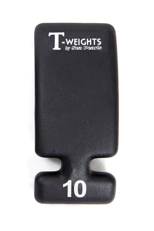 Beaver Sea Pearls 10lb TWeight Lead Block Black