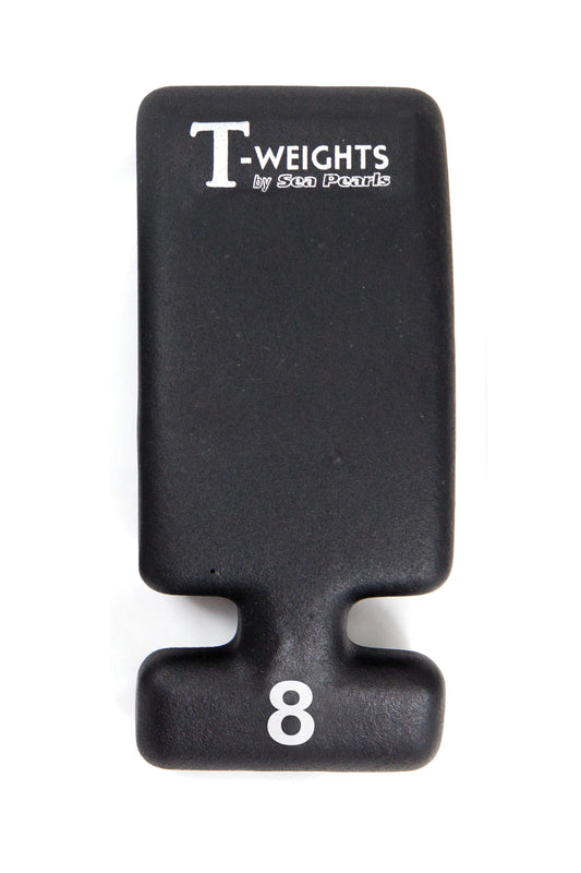 Beaver Sea Pearls 8lb TWeight Lead Block Black