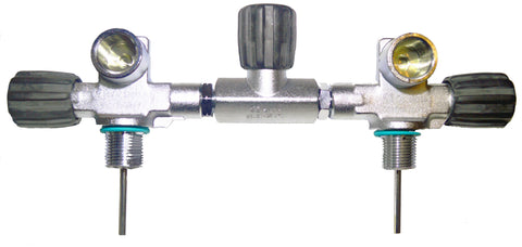 Beaver 300 Bar Twin 7" Manifold M26 Thread M25X2 EN144-1 - HS CODE - 	84818099	  C.O.O. - 	EU