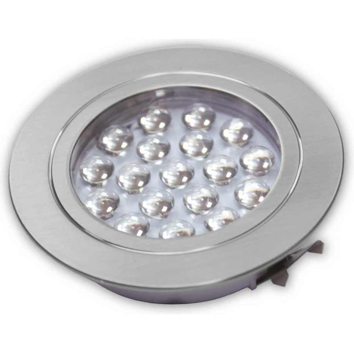 Recessed Dimmable Downlight 68mm (12V / 1.67W / Warm White / IP44) DM100
