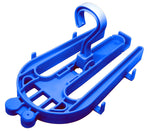 Beaver Blue Dry Suit/Regulator Hanger  - HS CODE - 3924900090 - C.O.O. TW