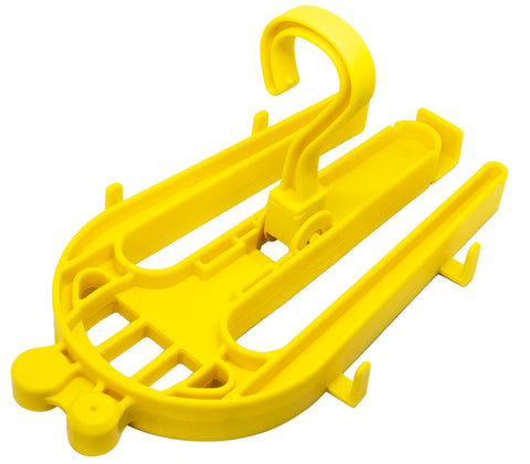 Beaver Yellow Dry Suit/Regulator Hanger - HS CODE - 3924900090 - C.O.O. TW