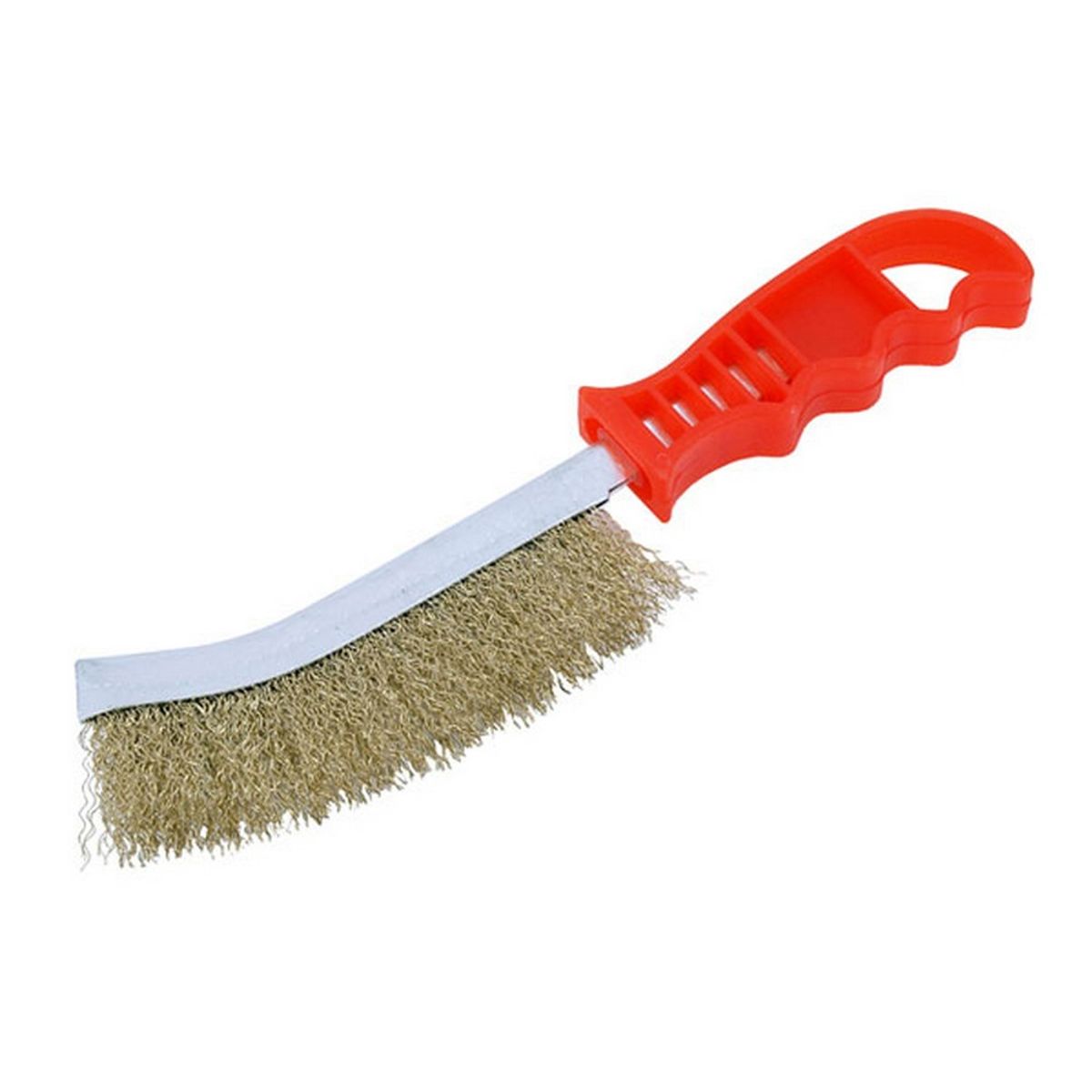 Cannon Tools Brass Wire Brush with Plastic Handle DT-085